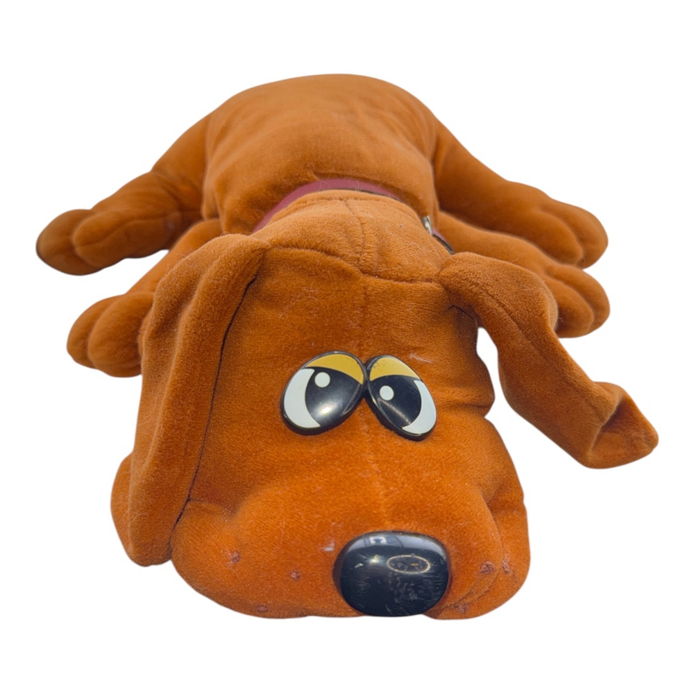 Pound Puppies Large Vintage 1980s Brown Pound Puppies Plush